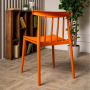 Комплект обеденных стульев Royal Family KAI (4 шт.) оранжевый