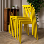 Комплект обеденных стульев Royal Family KAI (4 шт.) желтый