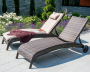 MONACO шезлонг (коричневый)