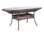 CAMELLIA Стол обеденный овальный (шоколад)