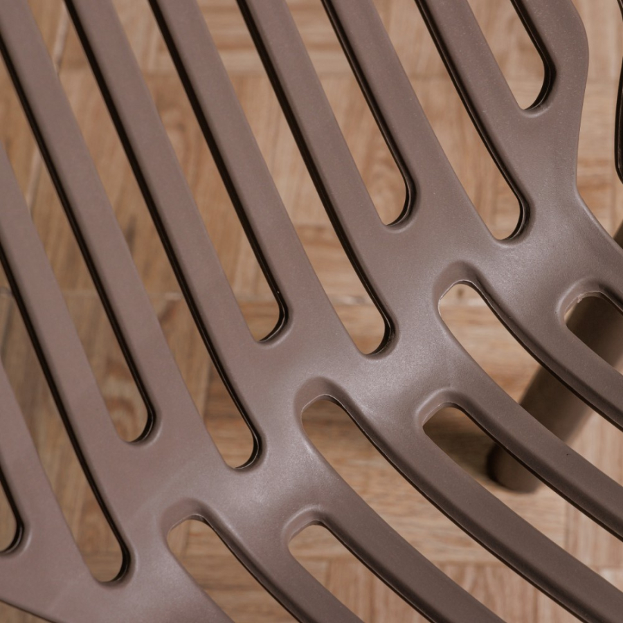 Комплект стол TOM (капучино) + 4 стула NICO (капучино)