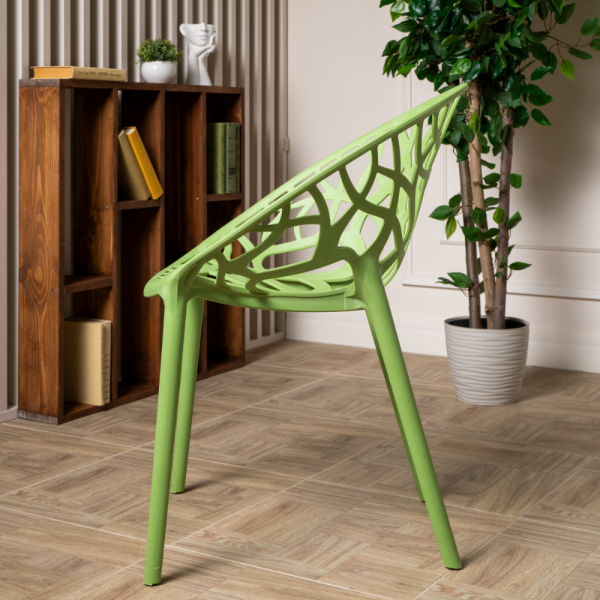 Пластиковый стул RoyalFamily Aria (Ария) мята