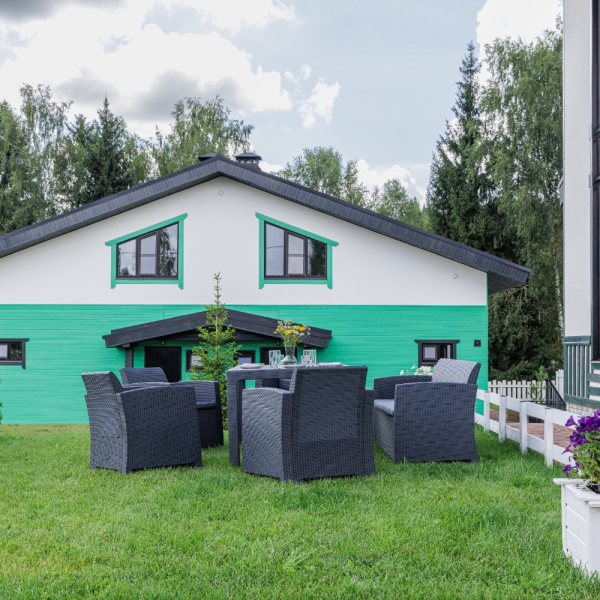 Обеденный комплект Royal Family LANA DINING L графит