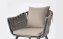 Verona кресло плетеное с подушками