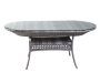 CAMELLIA Стол обеденный овальный (серый)