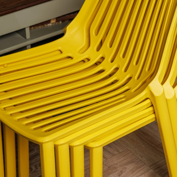 Комплект обеденных стульев Royal Family NICO (4 шт.) желтый