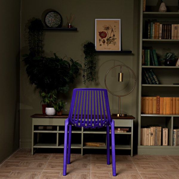 Стул из пластика RoyalFamily Nico (Нико) фиолетовый