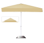 Зонт MISTRAL 300 квадратный (база в комплекте) бежевый