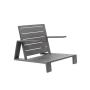 Набор садовой мебели KORFU / 3 предмета: 2 кресла, столик / серый (S2)