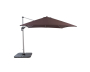 Данши шоколад Садовый алюминиевый зонт без подставки