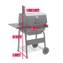 Угольный гриль Char-Broil Charcoal M