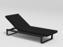 Шезлонг Villino black
