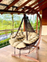 CARTAGENA подвесное кресло с деревянным каркасом CORSA