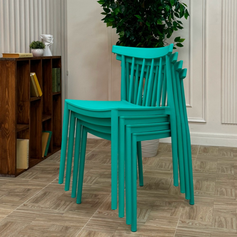 Комплект стол TOM (Капучино) + 4 стула KAI (Тиффани)