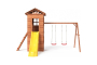 Детская площадка Спортивный городок 8 c узким скалодромом