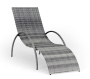 Шезлонг Nice Серый