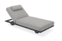 Gotland, комплект лежаков антрацит/серый, алюминий/тик