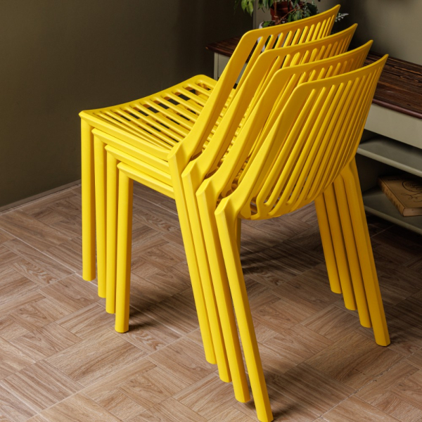 Комплект обеденных стульев Royal Family NICO (4 шт.) желтый