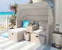 Шезлонг-кровать из  AFM-330B Beige