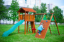 Детская игровая площадка Jungle Cottage + Climb Module X'tra