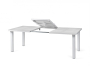 Стол пластиковый раздвижной Levante белый
