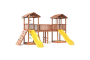 Детская площадка Спортивный городок 6 с широким скалодромом