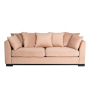 Диван Roberto трехместный раскладной бежевый