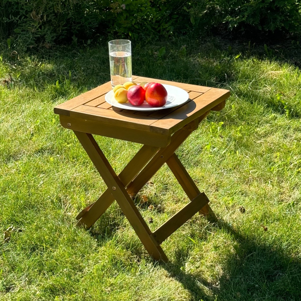 Столик Royal Family LUCIO для шезлонга из акации (teaklook)