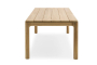 Коста тик Комплект обеденной мебели натуральный/бежевый, тик/алюминий/веревка, 6 персон