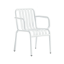 Стул с подлокотниками Flow, RAL 9003-белый