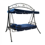 КМ082 качели из металла blue