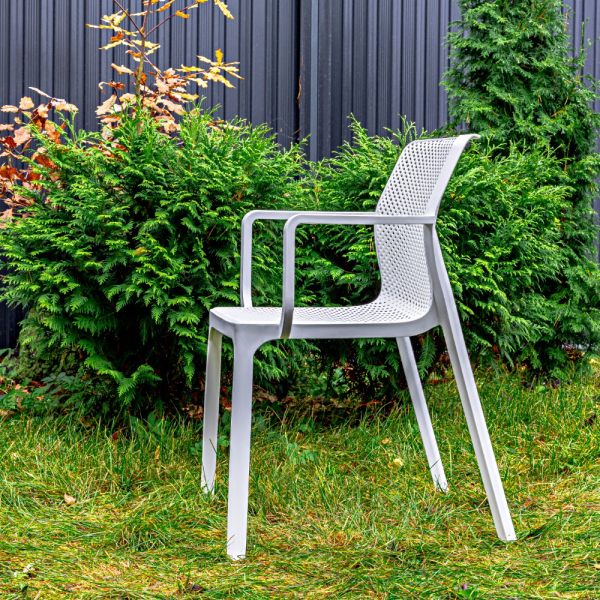 Пластиковый стул RoyalFamily Cleo (Клео) белый