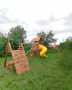 Детский городок Выше всех Маугли со спиральной горкой