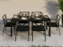 Обеденная Группа Calma 180 карбон/чёрный