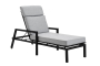 BELFORT шезлонг черный