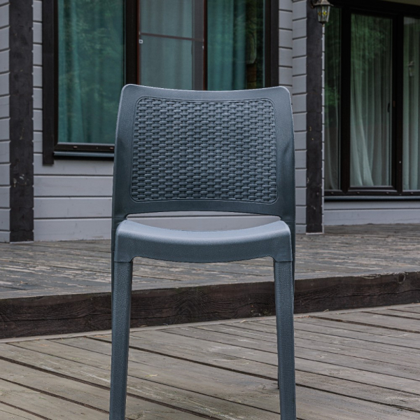 Обеденный стул Royal Family JULY цвет графит