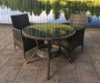 Обеденный комплект из искусственного ротанга Сантос+Анкор(Вирджиния)
