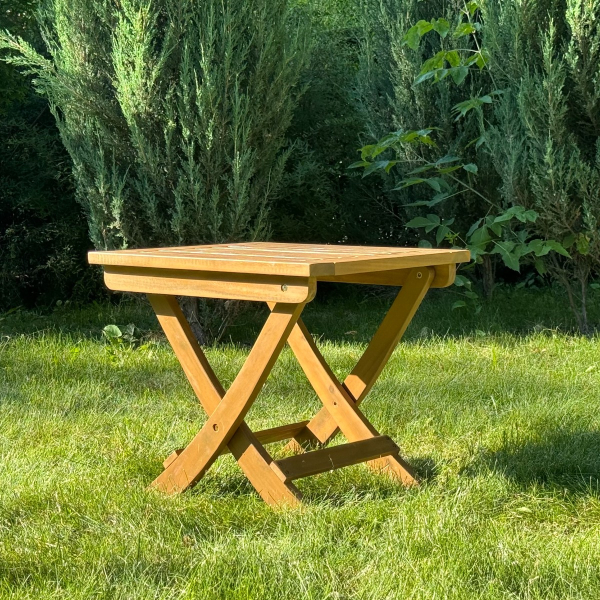 Столик Royal Family RAMON для шезлонга из акации (teaklook)