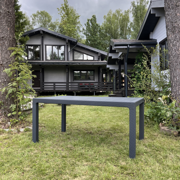 Обеденный стол Royal Family JULY цвет графит