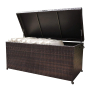 ХАРОМА Сундук для хранения подушек из искусственного ротанга
