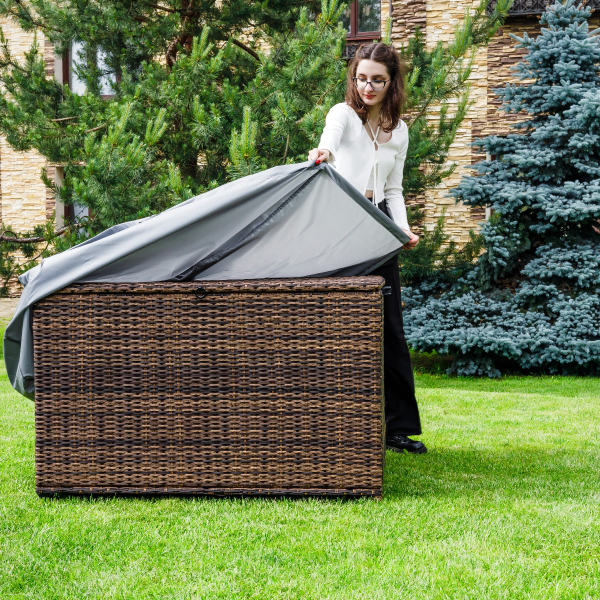 Чехол на сундук Royal Family KARL 120 цвет серый