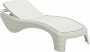Шезлонг пляжный Атлантик (Atlantic) капучино