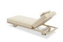 Gotland, комплект лежаков бежевый, алюминий/тик