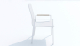Стул SOLA белый - белый каркас