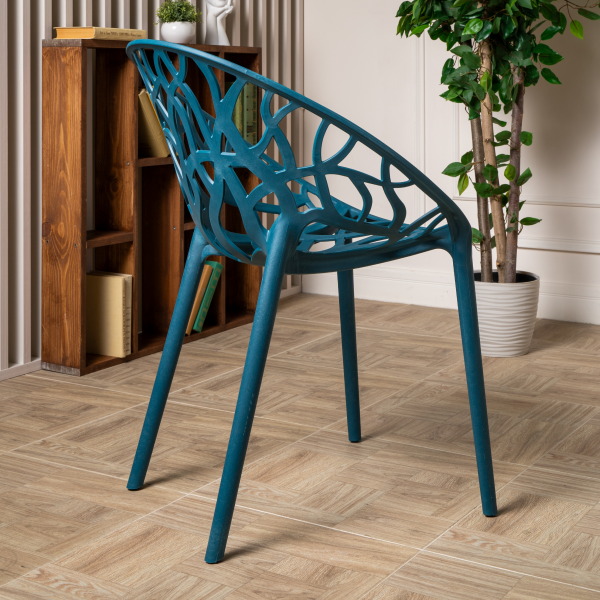 Стул из пластика RoyalFamily Aria (Ария) сатин