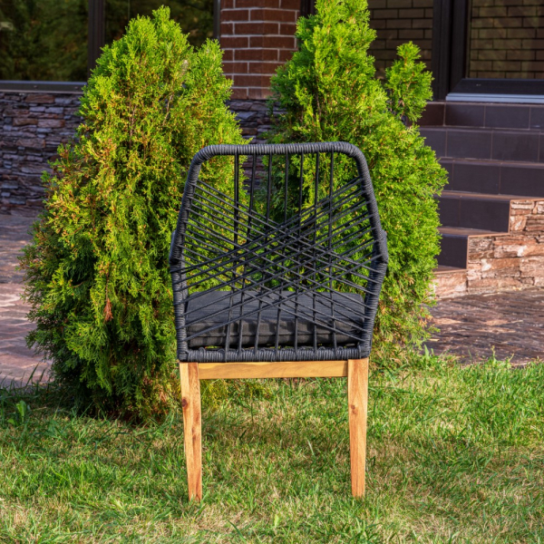 Кресло Royal Family CHLOE серое