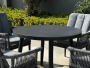 Комплект мебели из ротанга OUTDOOR Прованс (стол, 4 стула), узкое плетение, кварц