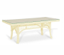 LEGEND Стол обеденный прямоугольный 8 (слоновая кость)