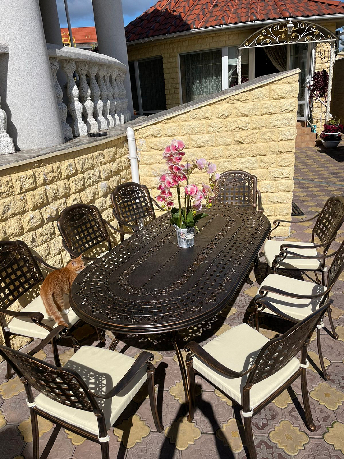 Комплект из металла Гера 8