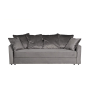 Диван Mores трехместный раскладной серый